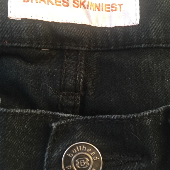 PacSun jeans 👖 Drakes Skinniest black denim jeans - Picture 3 of 5